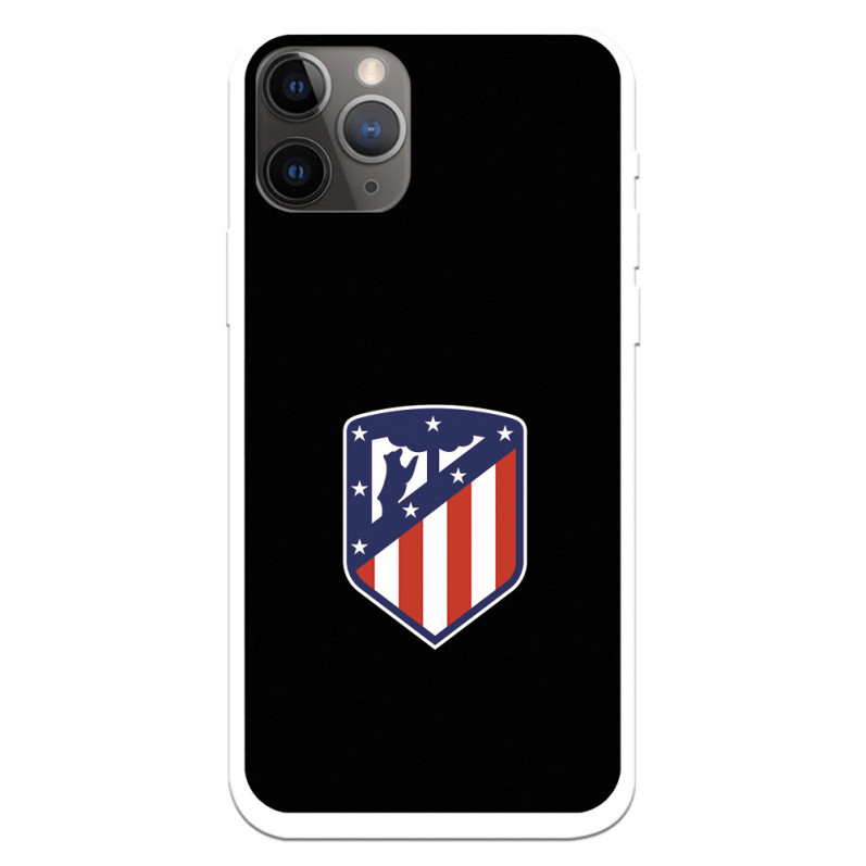 Atlético de Madrid Wappen Schwarzer Hintergrund iPhone 11 Pro Hülle – Offizielle Lizenz von Atlético de Madrid