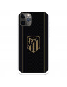 Atlético de Madrid iPhone 11 Pro Hülle Gold Crest Schwarzer Hintergrund – Offizielle Lizenz von Atlético de Madrid