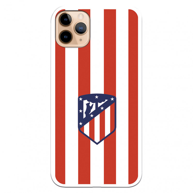 Atlético de Madrid Red and White Crest iPhone 11 Pro Max Hülle – Offizielle Lizenz von Atlético de Madrid