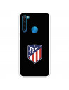 Atlético de Madrid Crest Case für Xiaomi Redmi Note 8 Schwarzer Hintergrund – Atlético de Madrid Offizielle Lizenz