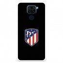 Atlético de Madrid Crest Case für Xiaomi Redmi Note 9 Schwarzer Hintergrund – Atlético de Madrid Offizielle Lizenz