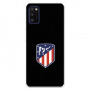 Atlético de Madrid Wappen Schwarzer Hintergrund Samsung Galaxy A41 Hülle – Offizielle Lizenz von Atlético de Madrid