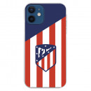 Atlético de Madrid Wappen iPhone 12 Mini Hülle Atlético de Madrid Hintergrund – Atlético de Madrid Offizielle Lizenz