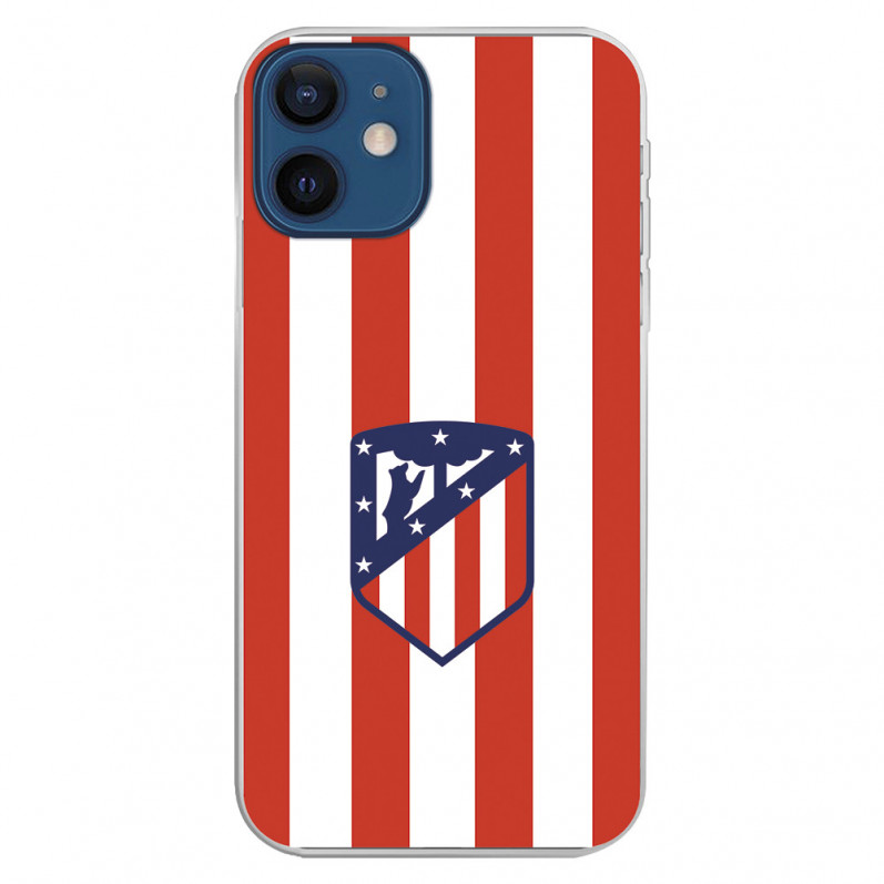 Atlético de Madrid Red and White Crest iPhone 12 Mini Case – Offizielle Lizenz von Atlético de Madrid