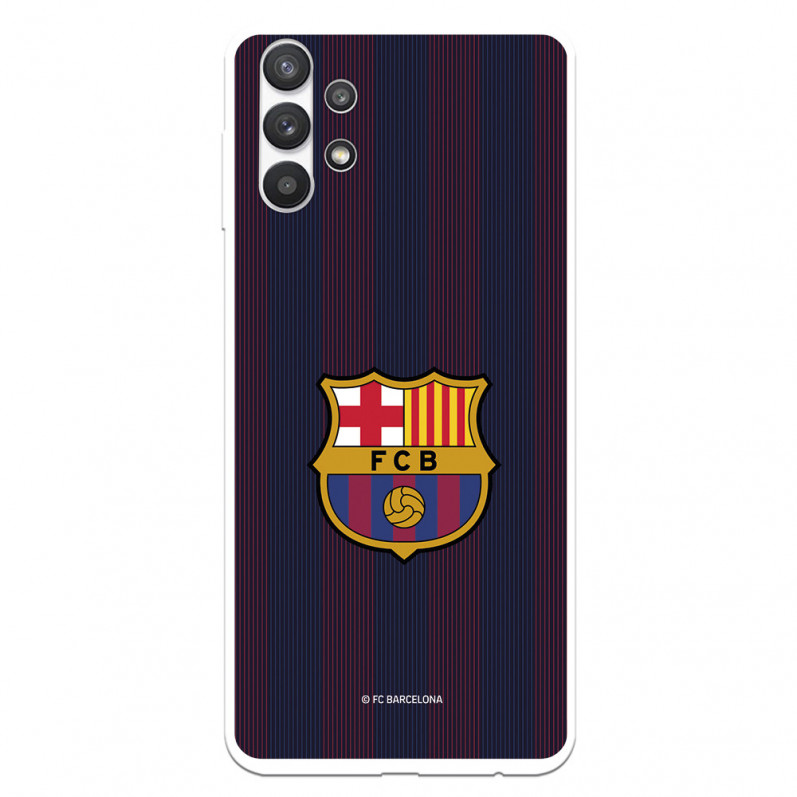 FC Barcelona Samsung Galaxy A32 5G Hülle Blaugrana Lines - FC Barcelona Offizielle Lizenz