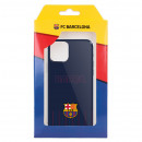 FC Barcelona Barsa Samsung Galaxy A52 5G Hülle mit blauem Hintergrund – Offizielle Lizenz des FC Barcelona