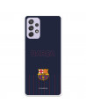 FC Barcelona Barsa Blauer Hintergrund Samsung Galaxy A72 5G Hülle – FC Barcelona Offizielle Lizenz