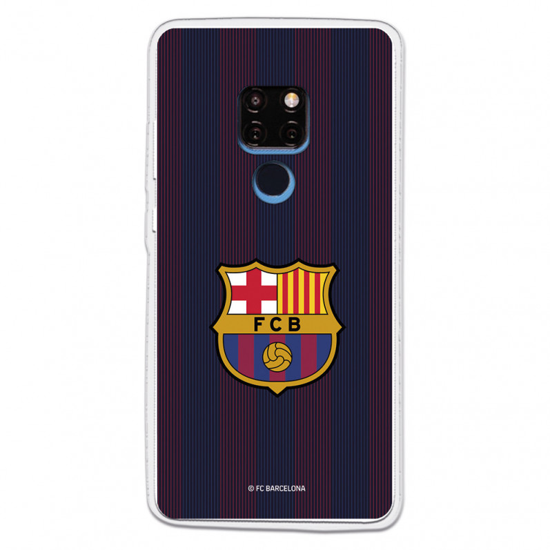 FC Barcelona Huawei Mate 20 Hülle Blaugrana Lines - FC Barcelona Offizielle Lizenz