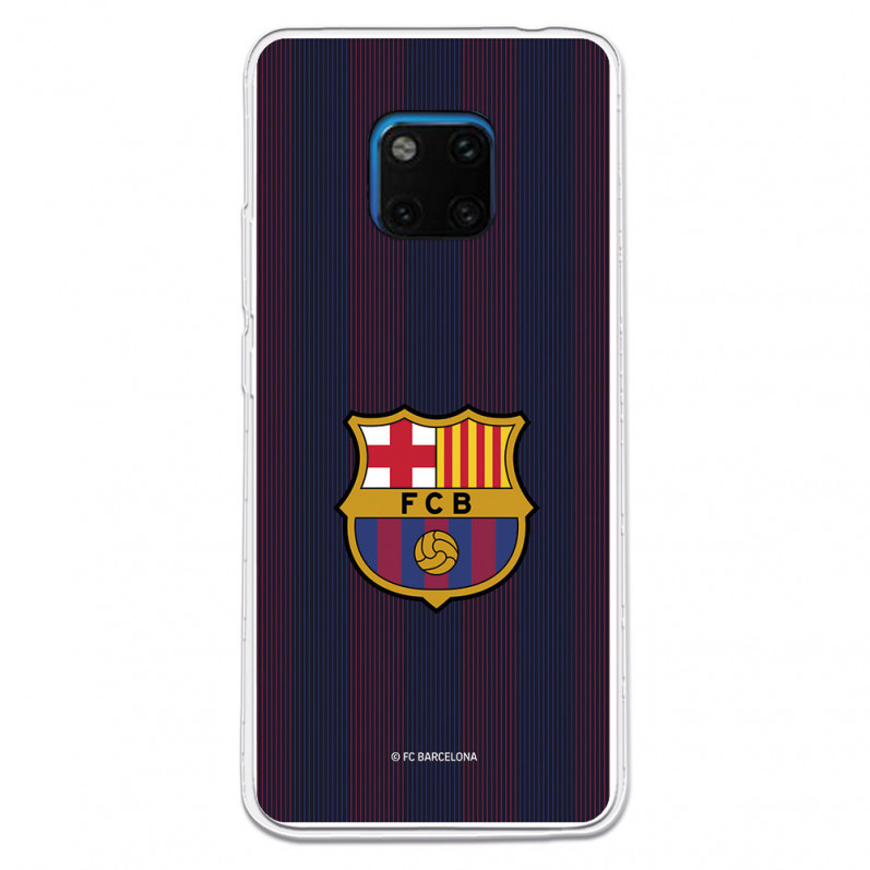 FC Barcelona Huawei Mate 20 Pro Hülle Blaugrana Lines - FC Barcelona Offizielle Lizenz