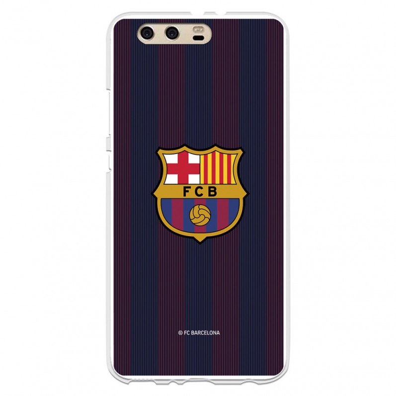 FC Barcelona Huawei P10 Plus Hülle Blaugrana Lines - FC Barcelona Offizielle Lizenz