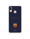 FC Barcelona Hülle für Huawei P20 Lite Barsa Blauer Hintergrund – FC Barcelona Offizielle Lizenz