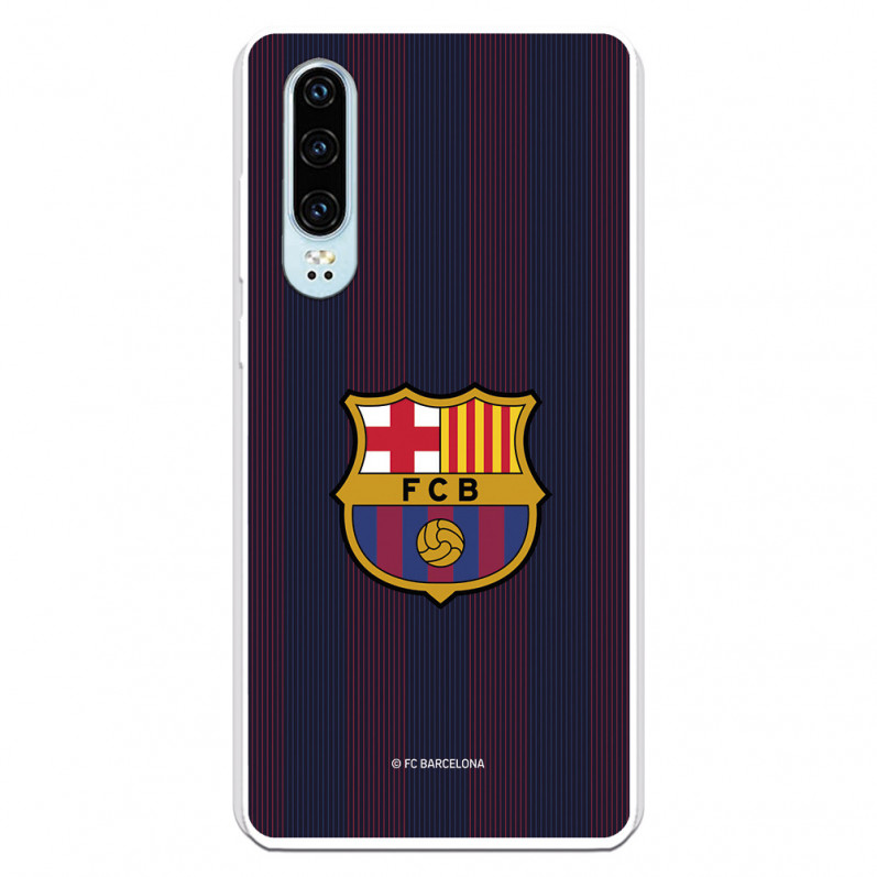 FC Barcelona Huawei P30 Hülle Blaugrana Lines - FC Barcelona Offizielle Lizenz