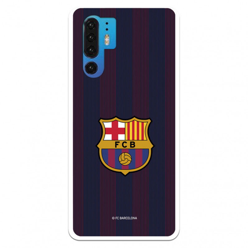 FC Barcelona Huawei P30 Pro Hülle Blaugrana Lines - FC Barcelona Offizielle Lizenz