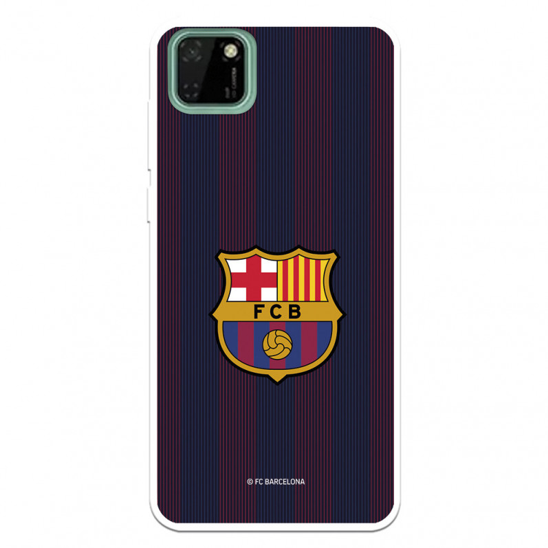 FC Barcelona Huawei Y5p Hülle Blaugrana Lines - FC Barcelona Offizielle Lizenz