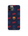 FC Barcelona iPhone 11 Pro Hülle Rotes und blaues Wappen – FC Barcelona Offizielle Lizenz