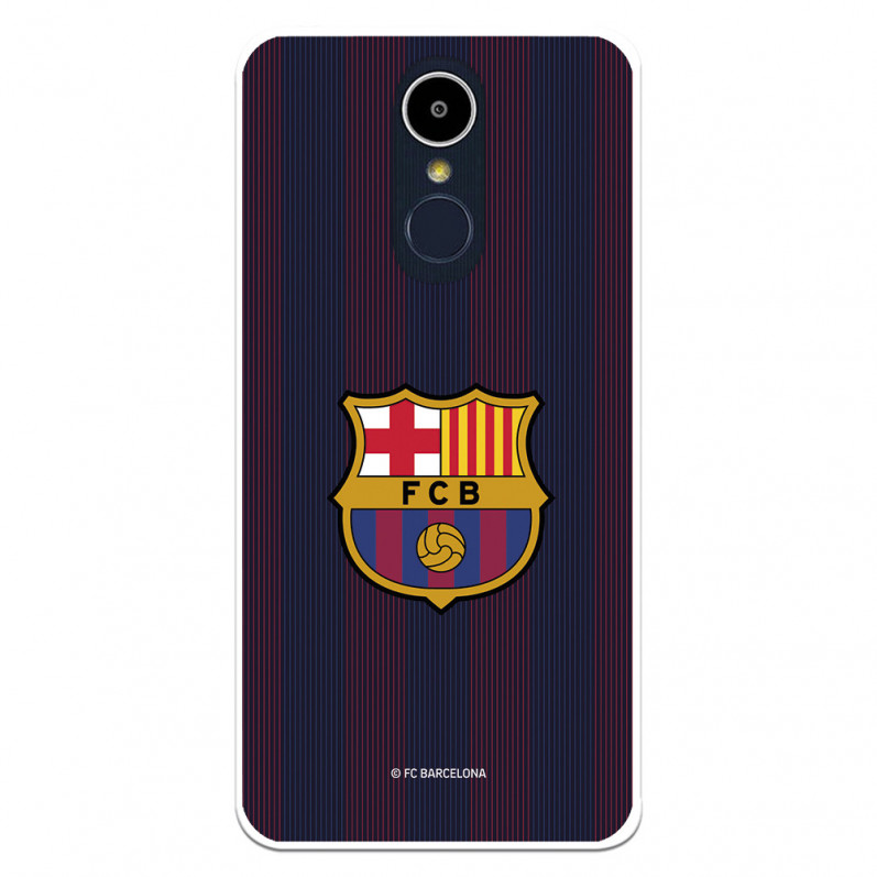 FC Barcelona LG K8 2017 Koffer Blaugrana Lines - FC Barcelona Offizielle Lizenz