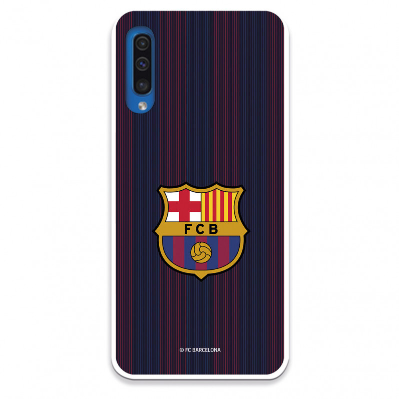 FC Barcelona Samsung Galaxy A50 Hülle Blaugrana Lines – FC Barcelona Offizielle Lizenz