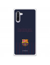 FC Barcelona Barsa Samsung Galaxy Note10 blauem Hintergrund – Offizielle FC Barcelona Lizenz