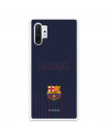 FC Barcelona Barsa Blauer Hintergrund Samsung Galaxy Note 10Plus Hülle – Offizielle FC Barcelona Lizenz