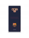 FC Barcelona Barsa Samsung Galaxy Note9 blauem Hintergrund – Offizielle Lizenz des FC Barcelona