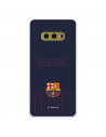 FC Barcelona Barsa Samsung Galaxy S10e blauem Hintergrund – Offizielle FC Barcelona Lizenz