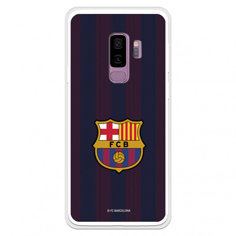 FC Barcelona Samsung Galaxy S9 Plus Hülle Blaugrana Lines – FC Barcelona Offizielle Lizenz