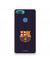 FC Barcelona Xiaomi Mi 8 Lite Hülle Blaugrana Lines - FC Barcelona Offizielle Lizenz