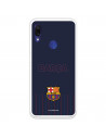 Hülle für Xiaomi Redmi Note 7 FC Barcelona Barsa Blauer Hintergrund - FC Barcelona Offizielle Lizenz