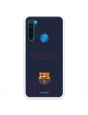 FC Barcelona Hülle für Xiaomi Redmi Note 8 Barsa Blauer Hintergrund – FC Barcelona Offizielle Lizenz