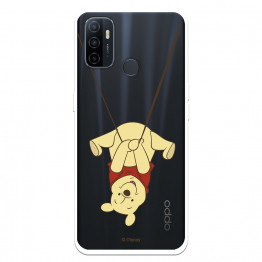 Funda para Oppo A53 Oficial de Disney Winnie  Columpio - Winnie The Pooh