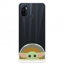 Funda para Oppo A53 Oficial de Star Wars Baby Yoda Sonrisas - The Mandalorian