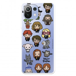 Funda para Xiaomi Mi 11 Lite Oficial de Harry Potter Personajes Iconos - Harry Potter