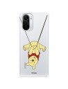 Funda para Xiaomi Poco F3 Oficial de Disney Winnie  Columpio - Winnie The Pooh