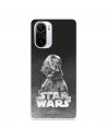 Funda para Xiaomi Poco F3 Oficial de Star Wars Darth Vader Fondo negro - Star Wars