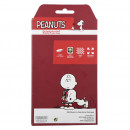 Funda para Xiaomi Poco F3 Oficial de Peanuts Snoopy rayas - Snoopy