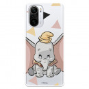 Fundaara Xiaomi Mi 11i Oficial de Disney Dumbo Silueta Transparente - Dumbo