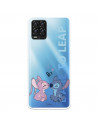 Fundaara Realme 8 Pro Oficial de Disney Angel & Stitch Beso - Lilo & Stitch