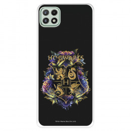 Funda para Samsung Galaxy A22 5G Oficial de Harry Potter Hogwarts Floral - Harry Potter