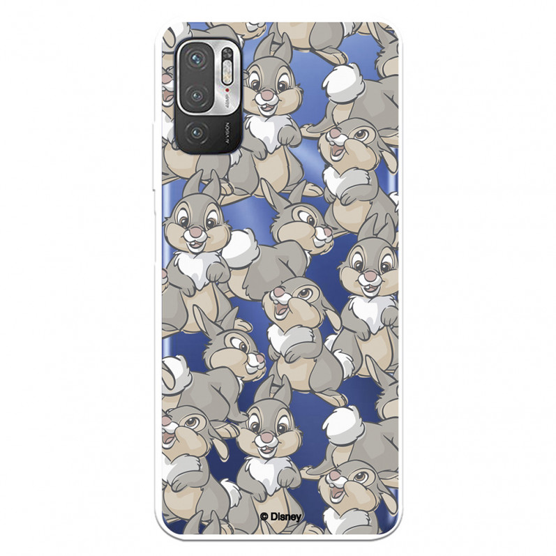 Funda para Xiaomi Redmi Note 10 5G Oficial de Disney Tambor Patrones - Bambi