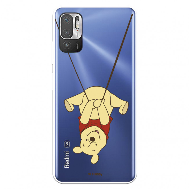 Funda para Xiaomi Redmi Note 10 5G Oficial de Disney Winnie  Columpio - Winnie The Pooh