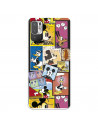 Funda para Xiaomi Redmi Note 10 5G Oficial de Disney Mickey Comic - Clásicos Disney