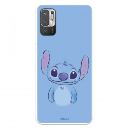 Funda para Xiaomi Redmi Note 10 5G Oficial de Disney Stitch Azul - Lilo & Stitch