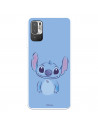 Funda para Xiaomi Redmi Note 10 5G Oficial de Disney Stitch Azul - Lilo & Stitch