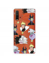 Funda para Xiaomi Redmi 9T Oficial de Disney Villanas Patrón - Villanas Disney