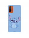 Funda para Xiaomi Redmi 9T Oficial de Disney Stitch Azul - Lilo & Stitch