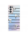 Funda para Oppo Find X3 Neo Oficial de Peanuts Snoopy rayas - Snoopy