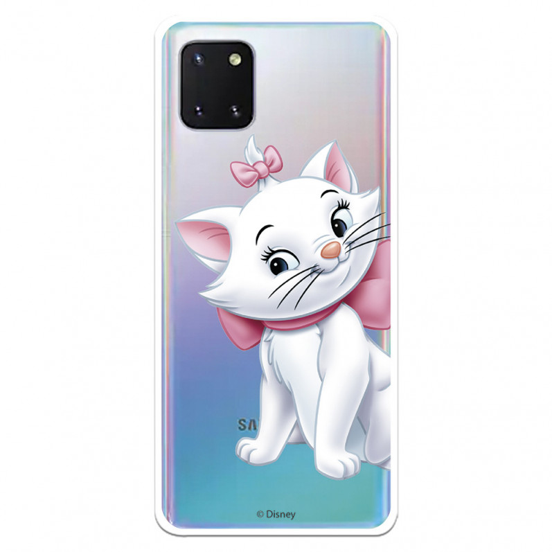 Offizielle Disney Marie Silhouette Samsung Galaxy A81 Hülle – The Aristocats