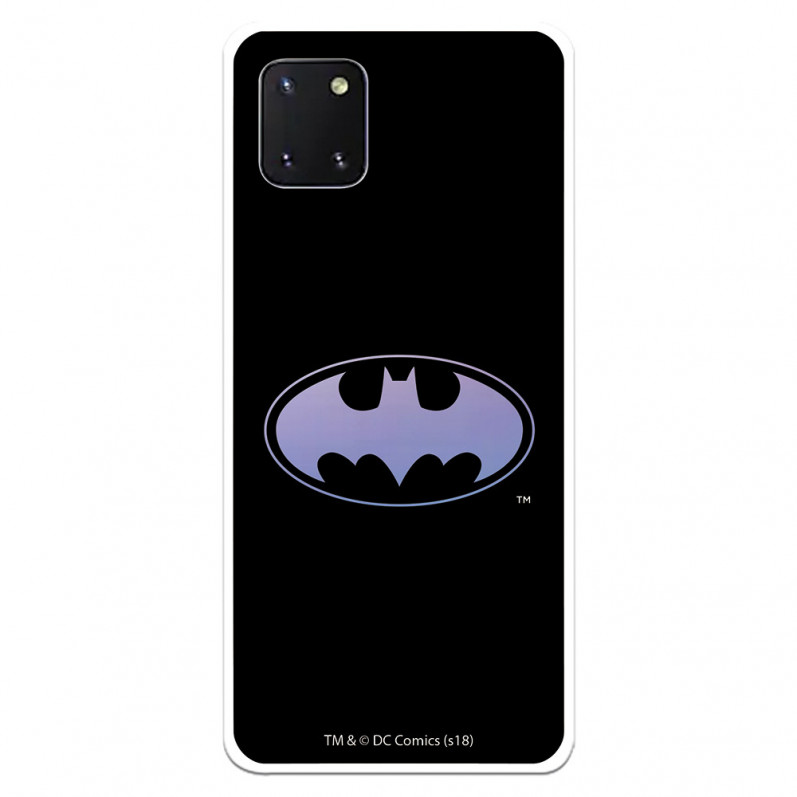 Offizielle DC Comics Batman Logo transparente Samsung Galaxy A81 Hülle – DC Comics