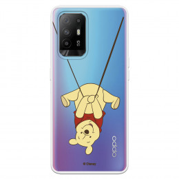 Funda para Oppo A94 5G Oficial de Disney Winnie  Columpio - Winnie The Pooh