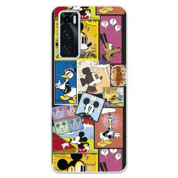 Funda para Vivo Y70 Oficial de Disney Mickey Comic - Clásicos Disney